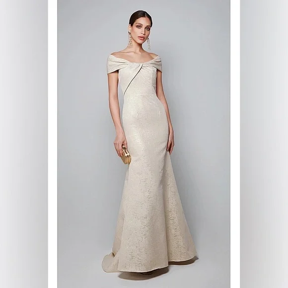 ALYCE PARIS 27613 in Silverlake/Gold Size 18 UNALTERED! NWT - Picture 3 of 13